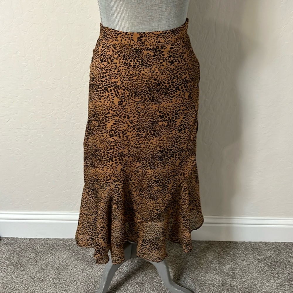 Animal Print Skirt